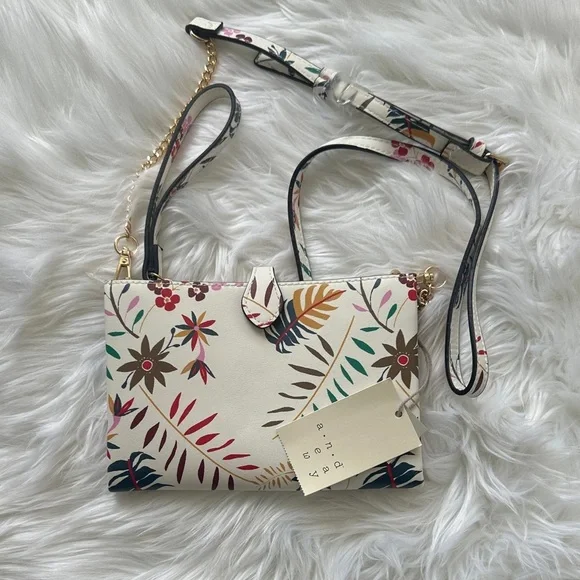a new day Multicolor Floral Crossbody Bag - Picture 1 of 3